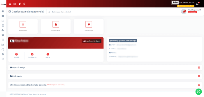 Clienti potentiali, Led-uri, Prospecți